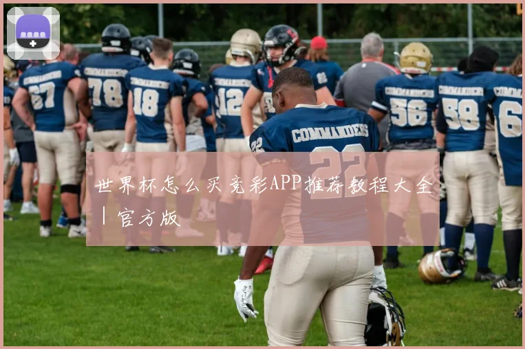 世界杯怎么买竞彩APP推荐教程大全|官方版